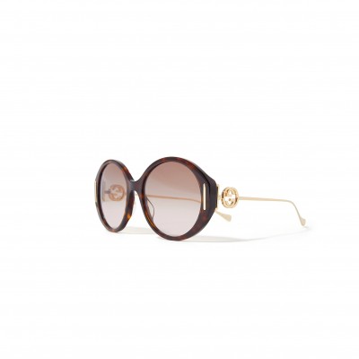 GUCCI ROUND FRAME SUNGLASSES 706694